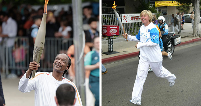 Snoop Dogg Carries Olympic Torch For Paris 2024 Games As “Special Correspondent”