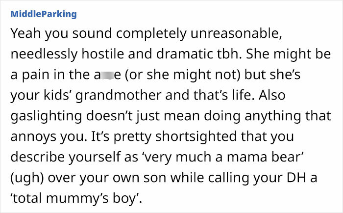 Mom At Wits' End With Her MIL, Can’t Even Fathom The Thought Of Letting Her Hold The Baby Mom At Wits' End With Her MIL, Can’t Even Fathom The Thought Of Letting Her Hold The Baby