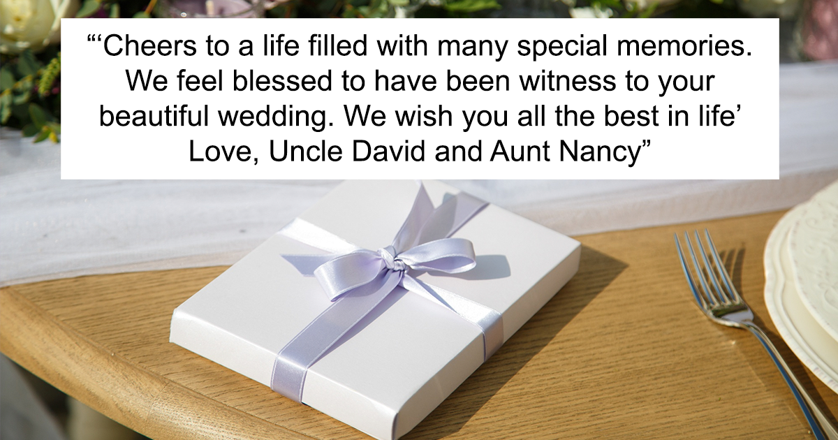 Couple Sneaks Into Random Wedding With 11 Dollar And 54 Cent Gift