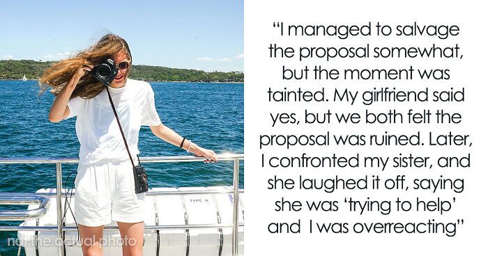 Man Decides To Uninvite Sis From Wedding After She Ruined Proposal With ‘Little Joke’, Drama Ensues