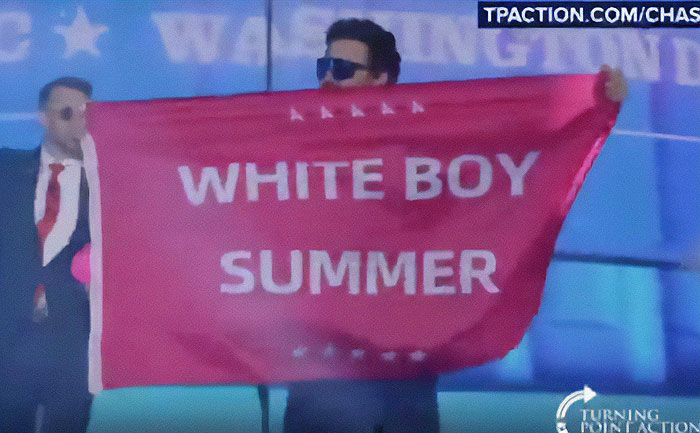 Tom Hanks’ Son Chet Wanted A “White Boy Summer”—Now It’s A Hate Slogan Tom Hanks’ Son Chet Wanted A “White Boy Summer”—Now It’s A Hate Slogan