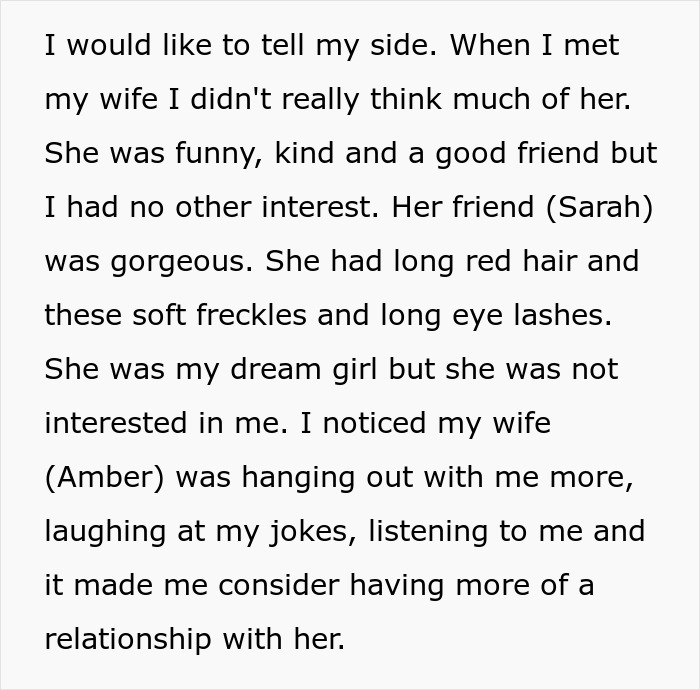 Wife Files For Divorce Soon After Husband Admits She Was A Backup Plan, Husband Cries ‘Poor Me’ Wife Files For Divorce Soon After Husband Admits She Was A Backup Plan, Husband Cries ‘Poor Me’