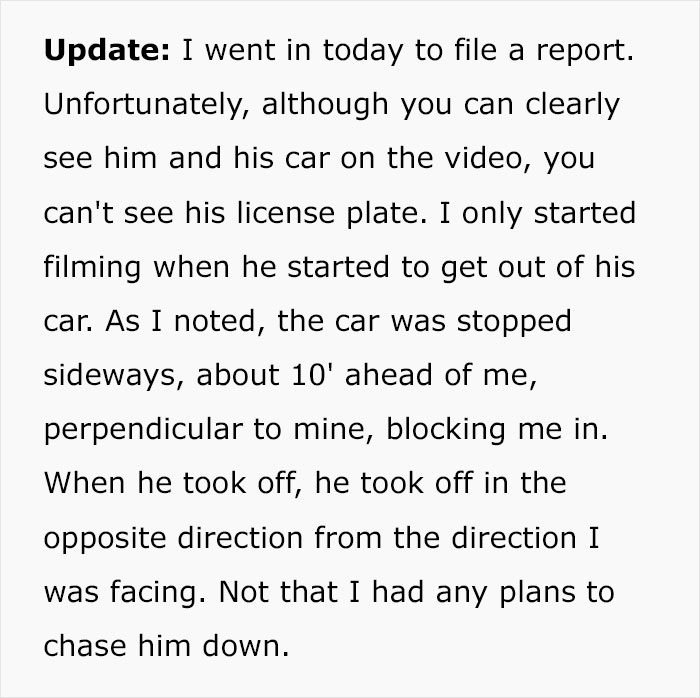 Aggressive Jerk Driver Turns Into A “Frightened Rabbit” After Their Threat To Beat Up A Woman Backfires Aggressive Jerk Driver Turns Into A “Frightened Rabbit” After Their Threat To Beat Up A Woman Backfires