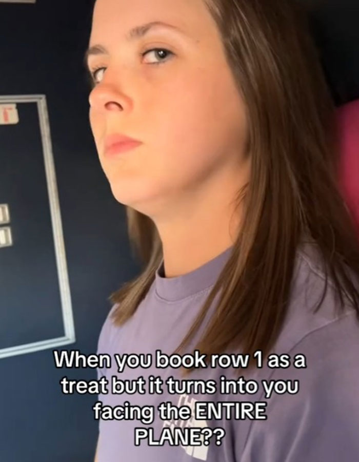 Woman Says She’ll “Never Recover” After Booking Plane’s First Row Woman Says She’ll “Never Recover” After Booking Plane’s First Row