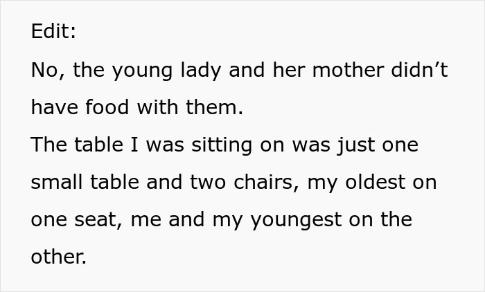 “She’s Scaring My Kids”: Entitled Woman Wants A Table, Tries Taking It From The Wrong Person “She’s Scaring My Kids”: Entitled Woman Wants A Table, Tries Taking It From The Wrong Person