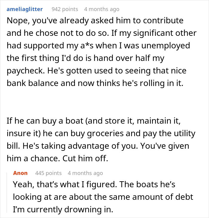 “He Wants A Boat”: Woman Reaches The End Of Her Patience, Walks Away From 10-Year Relationship “He Wants A Boat”: Woman Reaches The End Of Her Patience, Walks Away From 10-Year Relationship