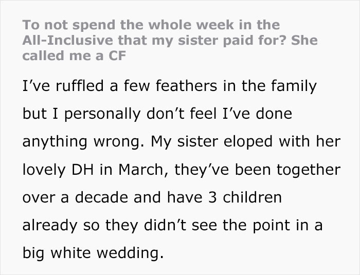 Relatives Discover That Sister's ‘Free Vacation’ Is In Fact A Babysitting Trap, Family Drama Erupts Relatives Discover That Sister's ‘Free Vacation’ Is In Fact A Babysitting Trap, Family Drama Erupts