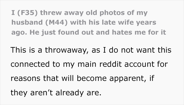 “At That Moment I Snapped”: Woman Erases Every Trace Of Man’s Ex-Wife, Realizes She Messed Up “At That Moment I Snapped”: Woman Erases Every Trace Of Man’s Ex-Wife, Realizes She Messed Up