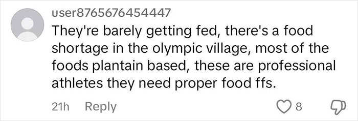 "What's Really Going On": Internet In Disbelief Over Food Served At Paris Olympic Village "What's Really Going On": Internet In Disbelief Over Food Served At Paris Olympic Village