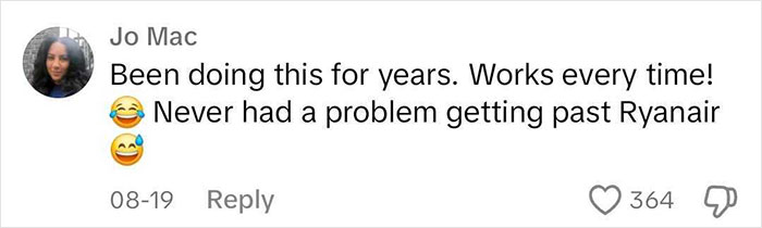 Passenger Comes Up With "Genius" Airport Packing Hack To Save Money On Checked Bags Passenger Comes Up With "Genius" Airport Packing Hack To Save Money On Checked Bags