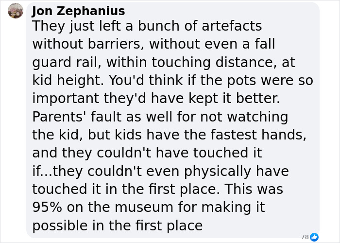 “A Disaster Waiting To Happen”: 5-Year-Old Breaks 3,500-Year-Old Bronze Age Jar At A Museum “A Disaster Waiting To Happen”: 5-Year-Old Breaks 3,500-Year-Old Bronze Age Jar At A Museum