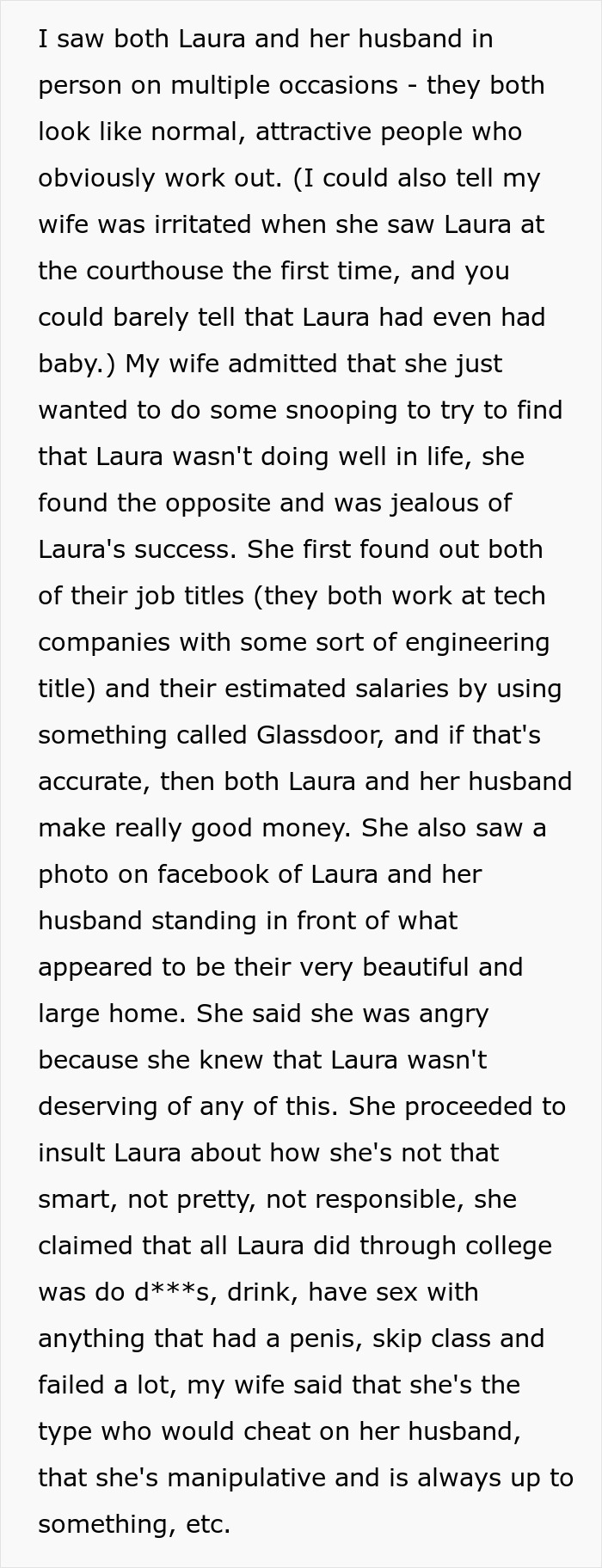 Woman’s “Stupid Lawsuit” Empties Couple’s Savings, Husband Can’t Move Past It Woman’s “Stupid Lawsuit” Empties Couple’s Savings, Husband Can’t Move Past It