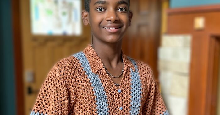 This 16-Year-Old Crochet Prodigy Continues To Wow The World With His Talent (42 Pics)