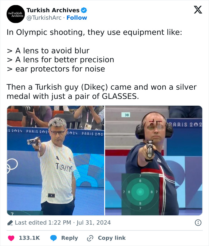 “Did Turkey Send A Hitman?”: People Lose It Over 51-Year-Old Olympic Medal Winner With ‘No Equipment’ “Did Turkey Send A Hitman?”: People Lose It Over 51-Year-Old Olympic Medal Winner With ‘No Equipment’