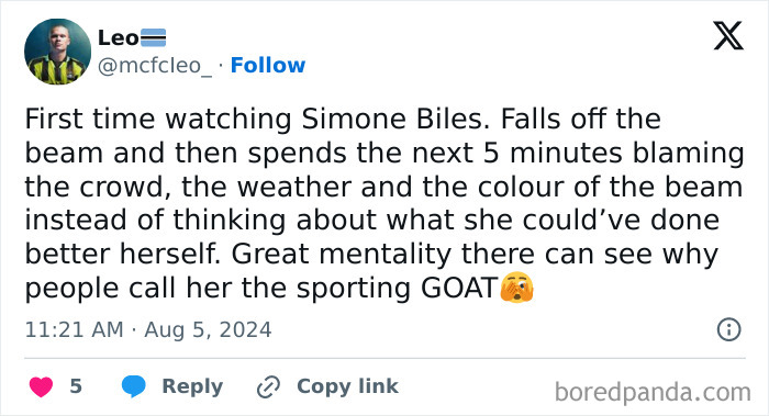 Simone Biles Slips Off Balance Beam And Misses Medal As Fans Blame Shushing Crowd Simone Biles Slips Off Balance Beam And Misses Medal As Fans Blame Shushing Crowd