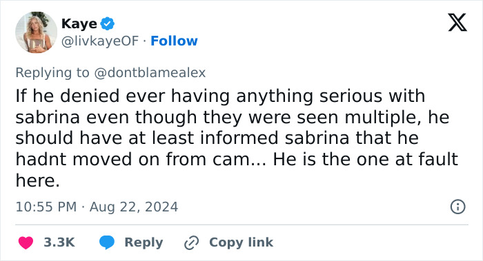 Sabrina Carpenter Might Have Exposed A Celebrity Gen Z Love Triangle Sabrina Carpenter Might Have Exposed A Celebrity Gen Z Love Triangle