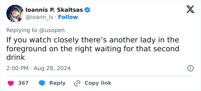 “Next Level Friend-Zoning”: US Open Captures Moment Date Appears To Go Wrong “Next Level Friend-Zoning”: US Open Captures Moment Date Appears To Go Wrong