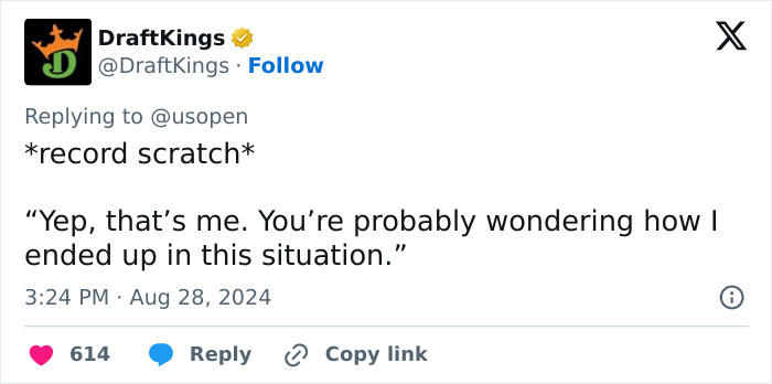 “Next Level Friend-Zoning”: US Open Captures Moment Date Appears To Go Wrong “Next Level Friend-Zoning”: US Open Captures Moment Date Appears To Go Wrong