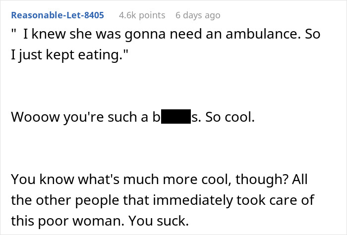 “I Just Kept Eating”: Nurse Confused Why Fiance Won’t Live With Him After He Ignores Emergency “I Just Kept Eating”: Nurse Confused Why Fiance Won’t Live With Him After He Ignores Emergency