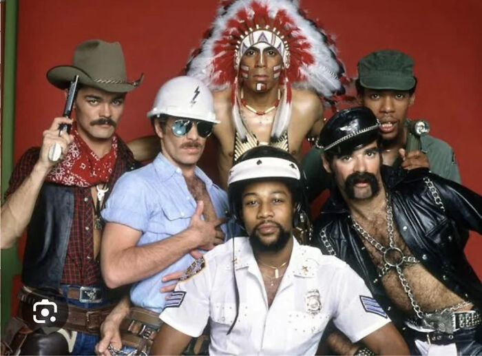 Group of men in vintage costumes and accessories, evoking nostalgia and reminding you of creaking joints.