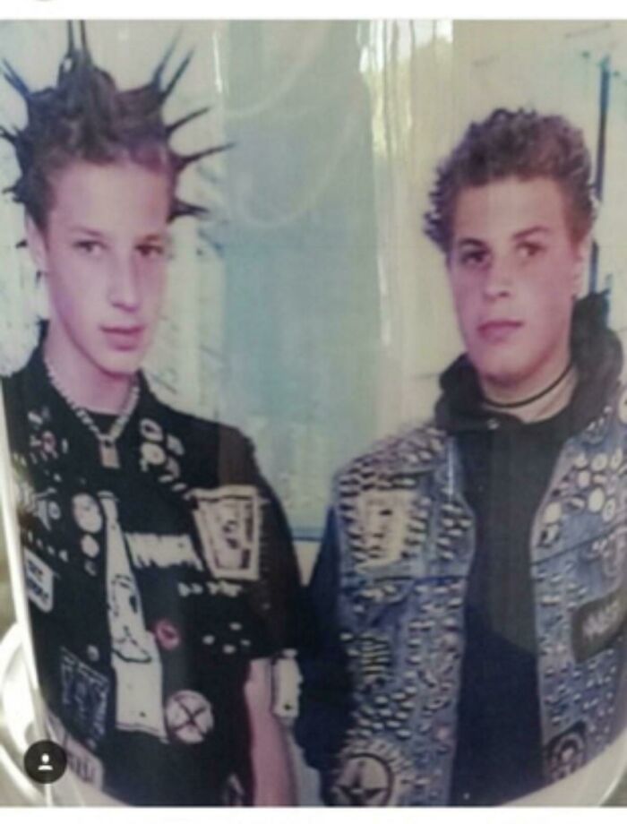 Photo Of My Brother And I On Our Grandma’s Favorite Mug. 1998