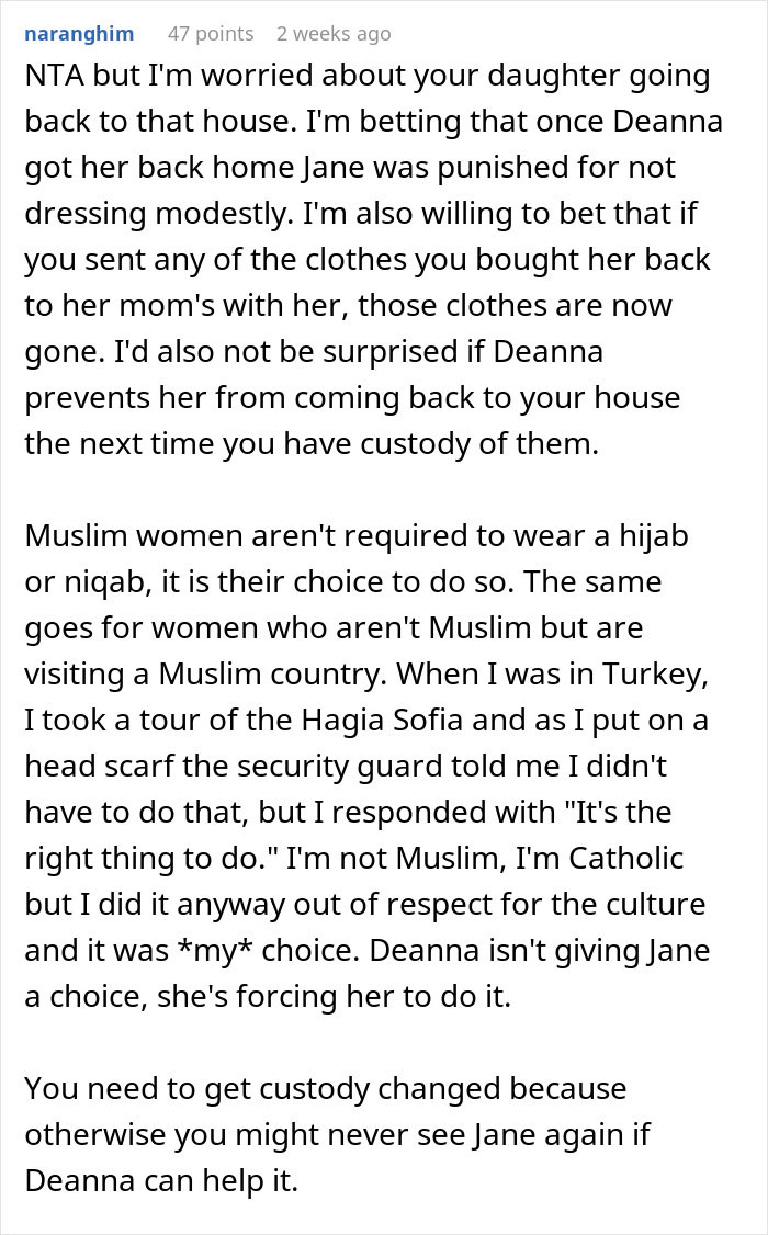 Girl Hates Wearing Hijab After Mom Suddenly Converts To Islam, Drama Ensues When Dad Finds Out Girl Hates Wearing Hijab After Mom Suddenly Converts To Islam, Drama Ensues When Dad Finds Out