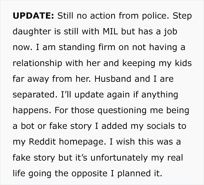 Woman Can’t Take Stepdaughter’s Behavior Anymore, Kicks Her Out And Separates From Husband Woman Can’t Take Stepdaughter’s Behavior Anymore, Kicks Her Out And Separates From Husband