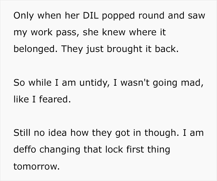 Woman Feels She’s Being Robbed As Her Stuff Keeps Vanishing, Realizes She Was Right All Along Woman Feels She’s Being Robbed As Her Stuff Keeps Vanishing, Realizes She Was Right All Along