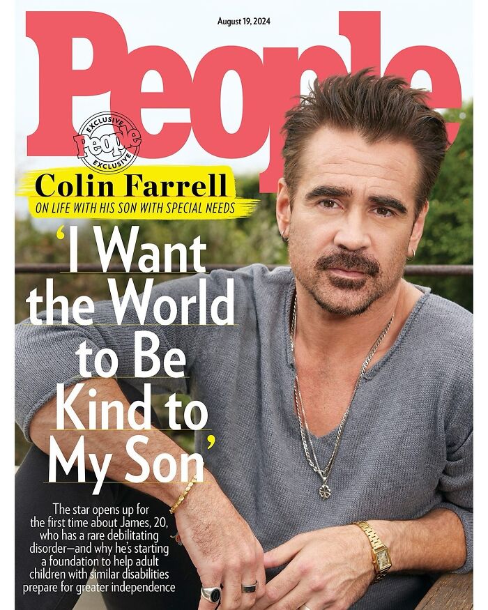 Colin Farrell In Tears As He Reveals Son’s Special Needs: “I Want The World To Be Kind To James” Colin Farrell In Tears As He Reveals Son’s Special Needs: “I Want The World To Be Kind To James”