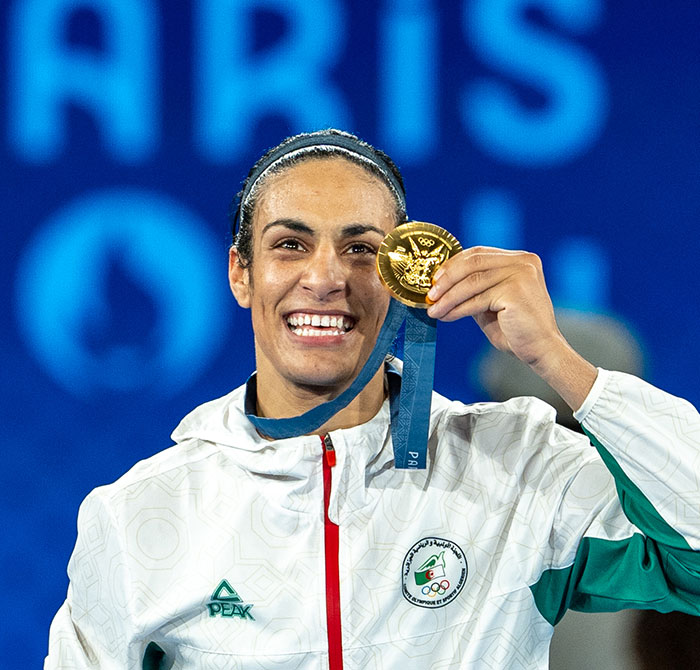 Imane Khelif Names J.K. Rowling And Elon Musk In Cyberbullying Lawsuit After Winning Olympic Gold Imane Khelif Names J.K. Rowling And Elon Musk In Cyberbullying Lawsuit After Winning Olympic Gold