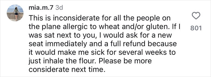 "Not The Best Idea": Influencer Apologizes After Baking Sourdough Mid-Flight "Not The Best Idea": Influencer Apologizes After Baking Sourdough Mid-Flight