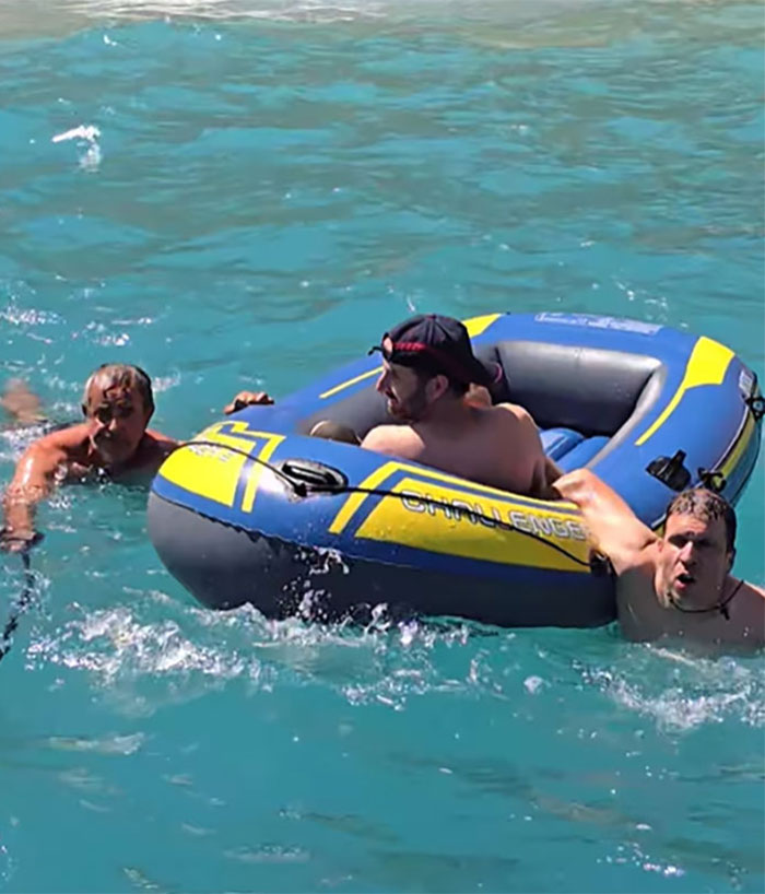 50-Day-Old Baby Rescued After Being Stranded On Greek Island For Three Days 50-Day-Old Baby Rescued After Being Stranded On Greek Island For Three Days