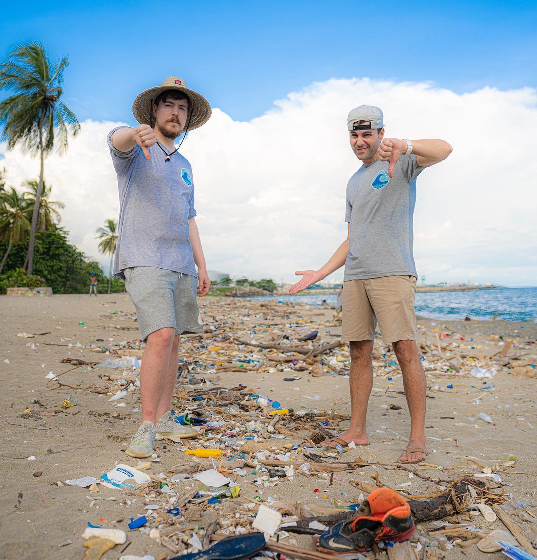 Youtuber MrBeast Managed To Encourage The Community To Remove Over 17,000 Tons Of Ocean Trash Youtuber MrBeast Managed To Encourage The Community To Remove Over 17,000 Tons Of Ocean Trash