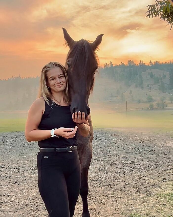 A Special Bond Between A Rescue Horse And His Owner’s Fiancé Is Melting Hearts On The Internet A Special Bond Between A Rescue Horse And His Owner’s Fiancé Is Melting Hearts On The Internet