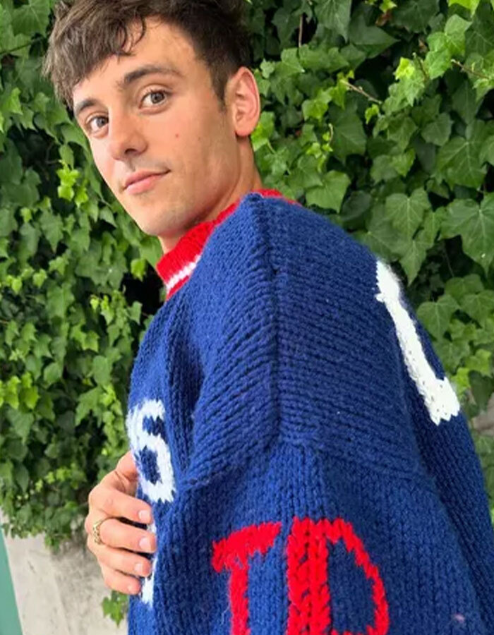 Tom Daley Finished Knitting His 2024 Paris Olympics Sweater, Days After Winning Silver In Diving Tom Daley Finished Knitting His 2024 Paris Olympics Sweater, Days After Winning Silver In Diving