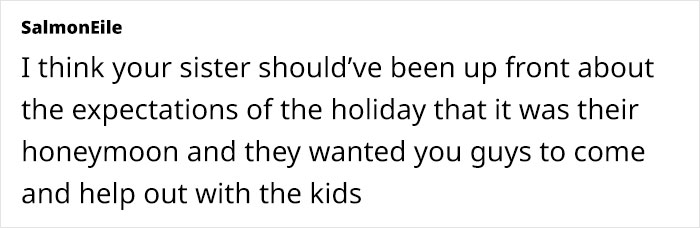 Relatives Discover That Sister's ‘Free Vacation’ Is In Fact A Babysitting Trap, Family Drama Erupts Relatives Discover That Sister's ‘Free Vacation’ Is In Fact A Babysitting Trap, Family Drama Erupts