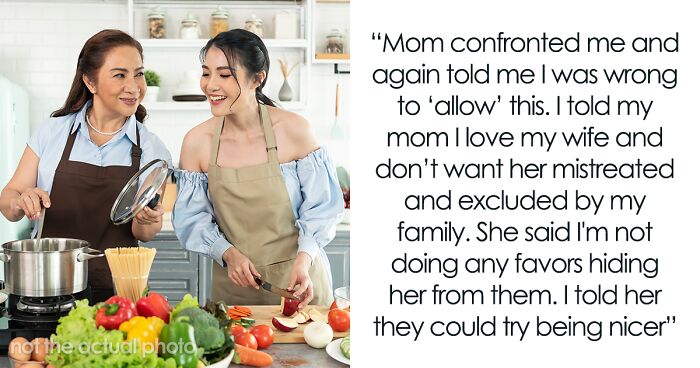 Man’s Family Jealous Of Wife’s Cooking, Cause Fuss When She Hangs With Guys Instead Of Cooking