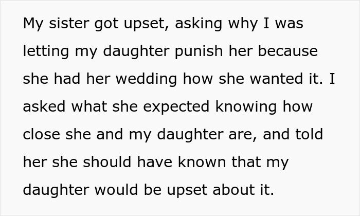 Niece Refuses To Invite Aunt To Her Birthday After Wedding Exclusion, Aunt Turns Passive-Aggressive Niece Refuses To Invite Aunt To Her Birthday After Wedding Exclusion, Aunt Turns Passive-Aggressive
