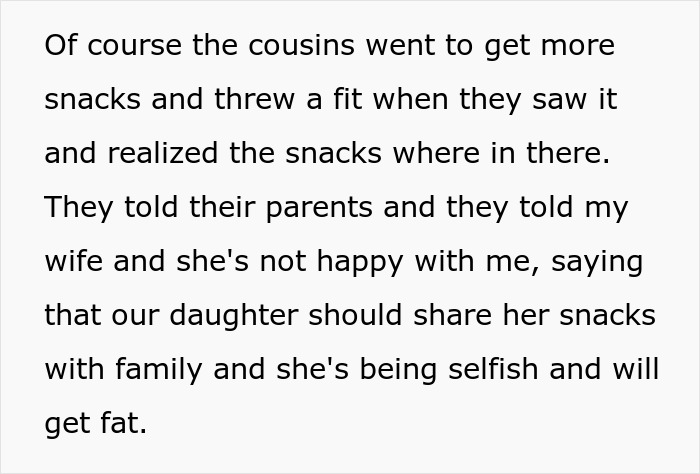 Daughter in Tears After Dad Buys Locked Storage Bin To Protect Her Snacks From Cousins Daughter in Tears After Dad Buys Locked Storage Bin To Protect Her Snacks From Cousins