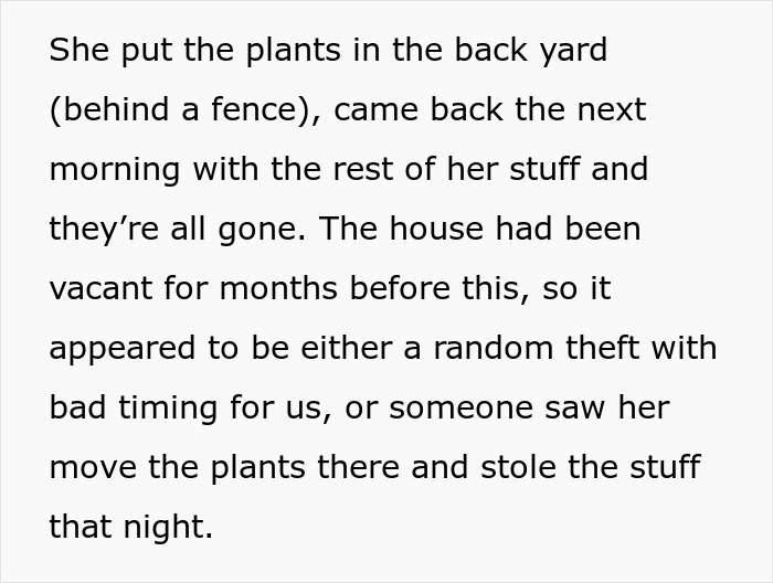 “We Called The Police”: Newcomer Discovers Her Bench And Plants Displayed In Neighbors’ Yard “We Called The Police”: Newcomer Discovers Her Bench And Plants Displayed In Neighbors’ Yard