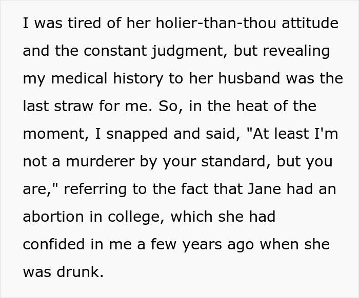 Sis Exposes Woman’s Secret Abortion To Her Pro-Life Husband After Constant Shaming, Takes Heat Sis Exposes Woman’s Secret Abortion To Her Pro-Life Husband After Constant Shaming, Takes Heat