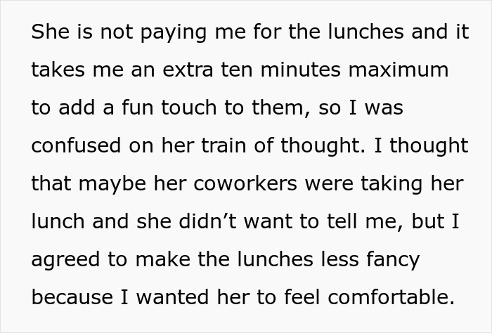 Woman Cooks For Her SIL Every Day, Gets Complaints About The Meals Being Too “Bourgeois” Woman Cooks For Her SIL Every Day, Gets Complaints About The Meals Being Too “Bourgeois”