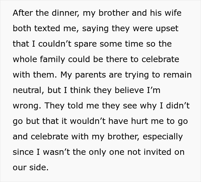 Bride Bans Groom’s Bro From Wedding Due To Age, Sparks Drama As He Refuses To Attend Family Dinner Bride Bans Groom’s Bro From Wedding Due To Age, Sparks Drama As He Refuses To Attend Family Dinner