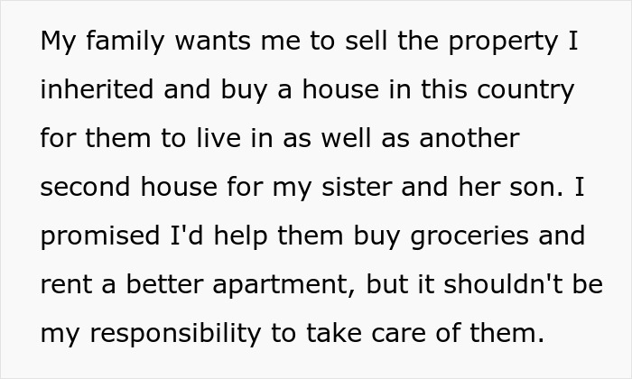 Family Regrets Treating Daughter Poorly After She Refuses To Share Her $700k Inheritance Family Regrets Treating Daughter Poorly After She Refuses To Share Her $700k Inheritance