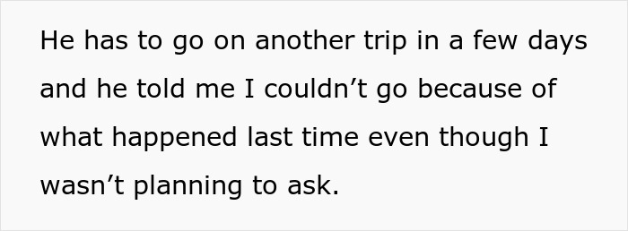 Netizens Call Out Nagging Wife Who Forced Hubby To Take Her Along On Work Trip And Ruined It Netizens Call Out Nagging Wife Who Forced Hubby To Take Her Along On Work Trip And Ruined It