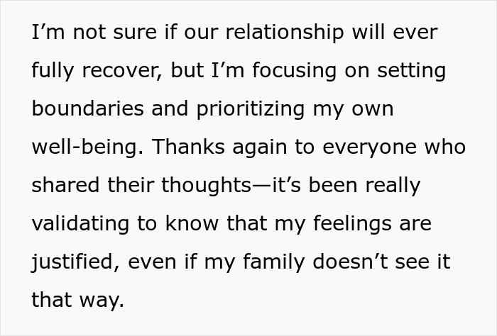 “Family Comes First”: Man Refuses To Help Parents After They Give Their House To Sister “Family Comes First”: Man Refuses To Help Parents After They Give Their House To Sister
