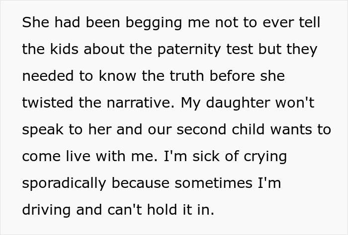 Man Is Sick Of People Seeing Him As A Bad Guy For Leaving Wife, Exposes That Her Baby Is From Affair Man Is Sick Of People Seeing Him As A Bad Guy For Leaving Wife, Exposes That Her Baby Is From Affair