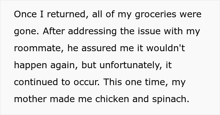 "They Never Asked And They Always Ate Everything": Woman Gets Revenge On Roommate "They Never Asked And They Always Ate Everything": Woman Gets Revenge On Roommate