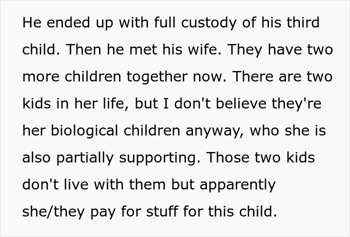“AITA For Reminding My Ex I’m Only Responsible For Our Children And Not All Of His Kids?” “AITA For Reminding My Ex I’m Only Responsible For Our Children And Not All Of His Kids?”