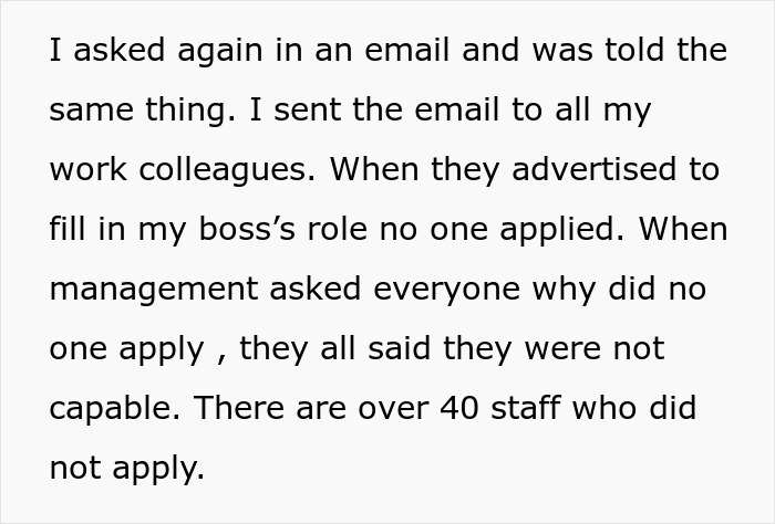 Boss Claims No One Can Replace Her, Company Hires Clueless 24YO, She Returns To Chaos 3 Months Later Boss Claims No One Can Replace Her, Company Hires Clueless 24YO, She Returns To Chaos 3 Months Later